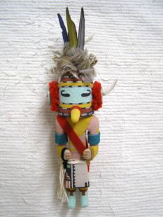 Old Style Hopi Carved Water Bird Traditional Katsina Doll