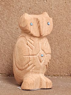 Zuni Carved Owl Fetish 