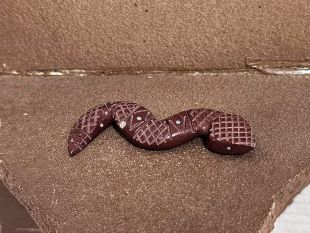Zuni Carved Snake Fetish--Rattlesnake