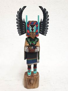 Native American Hopi Carved Crow Mother Katsina Doll