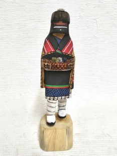 Native American Hopi Carved Spider Woman Weaver Katsina Doll