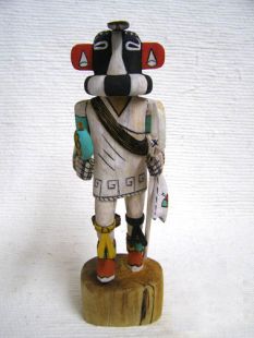 Native American Hopi Carved Kokopelli Fertility Katsina Doll