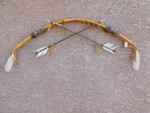 Native American Made Simple Bow and Arrows