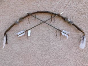 Native American Navajo Made Simple Bow and Arrows