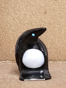 Zuni Carved Penguin Fetish