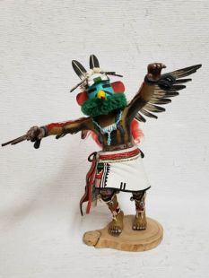 Native American Hopi Carved Eagle Great Spirit Katsina Doll--Vintage 