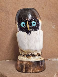 00Zuni Carved Owl Fetishes - 00B