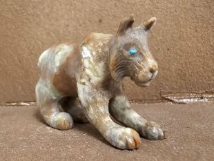 Zuni Carved Bobcat Fetish