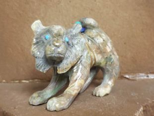 Zuni Carved Bobcat Fetish