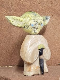 Zuni Carved Yoda Fetish 