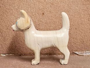 Zuni Carved Dog Fetish