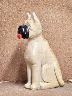 Zuni Carved Dog Fetish