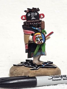 Native American Hopi Carved Hoho Mana Katsina Doll