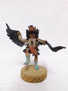 Native American Hopi Carved Turkey Katsina Doll