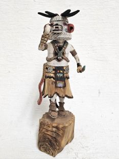 Native American Hopi Carved Bear Powerful Healer Kachina Doll (Katsina Doll)