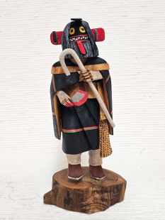 Native American Hopi Carved Ogre Woman Disciplinarian Kachina Doll (Katsina Doll)