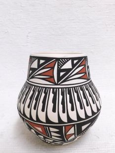 Native American Acoma Handpainted Chimney Pot