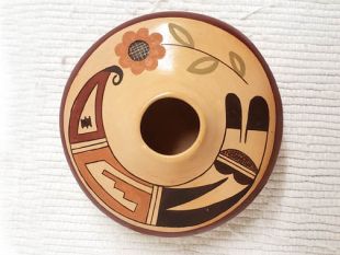 Native American Hopi Handbuilt and Handpainted Traditional Pot