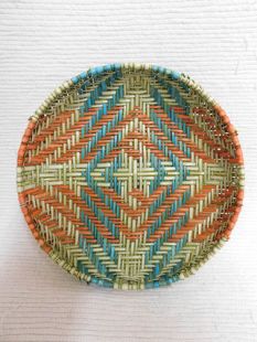 Native American Hopi Made Sifter Basket