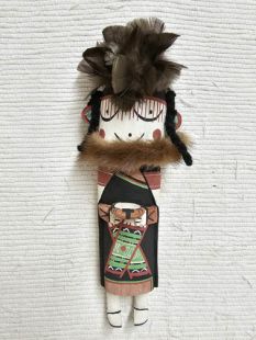 Old Style Hopi Carved Grandmother Traditional Katsina Doll