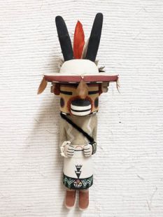 Old Style Hopi Carved Deer Dancer Traditional Katsina Doll