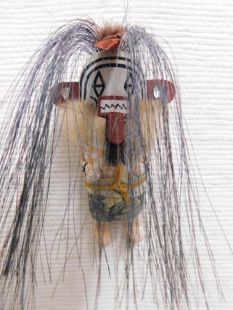 Old Style Hopi Carved Rock Eater Traditional Angry Katsina Doll