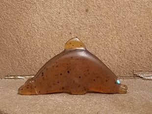 Zuni Carved Dolphin Fetish