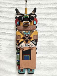 Old Style Hopi Carved Ahote Traditional Kachina Doll (Katsina Doll)