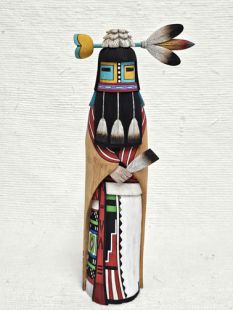 Native American Hopi Carved Turtle Katsina Sculpture