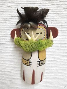Old Style Hopi Carved Korososta Traditional Planting Kachina Doll (Katsina Doll)