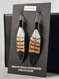 Native Americanc Made Wampum Earrings
