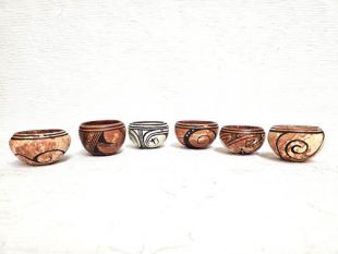 Native American Hopi Handbuilt and Handpainted Pots