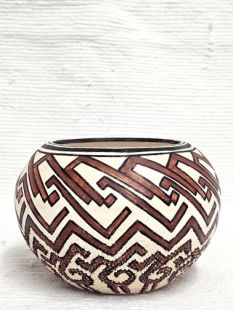 Native American Hopi Handbuilt and Handpainted Pot