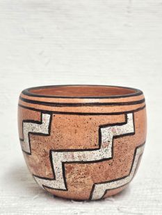 Native American Hopi Handbuilt and Handpainted Pot