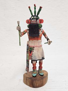 Native American Hopi Carved Cactus Kachina Doll (Katsina Doll)