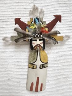 Old Style Hopi Carved Butterfly Maiden Traditional Katsina Doll