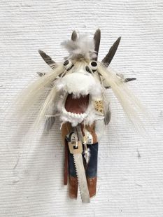 Old Style Hopi Carved Ogre Traditional Guard Katsina Doll