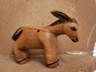 Zuni Carved Burro Fetish