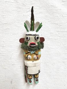 Old Style Hopi Carved Cactus Traditional Plant Katsina Doll