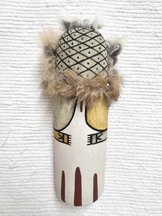 Old Style Hopi Carved Cocklebur Traditional Runner Katsina Doll