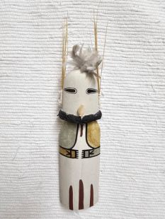 Old Style Hopi Carved Warrior Maiden Katsina Doll--Old Oraibi
