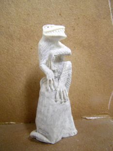 Zuni Carved Lizard Fetish