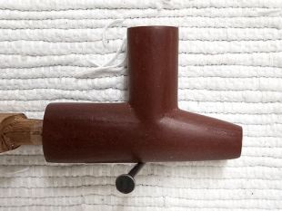 Native American Made Pipestone Plains Style Pipe