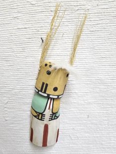 Old Style Hopi Carved Cricket Traditional Racer Kachina Doll (Katsina Doll)
