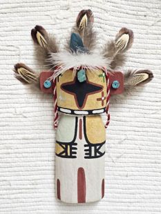 Old Style Hopi Carved Chasing Star Traditional Katsina Doll