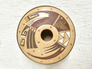 Native American Hopi Handbuilt and Handpainted Seed Pot 