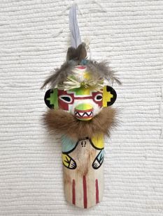 Old Style Hopi Carved Lizard Traditional Katsina Doll