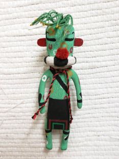 Old Style Hopi Carved Sweet Corn Traditional Plant Impersonator Katsina Doll