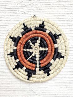 Native American Hopi Made Wedding Coil Plaque