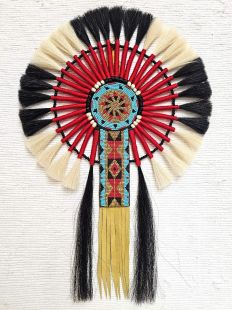 Native American Made Horsehair Bustle